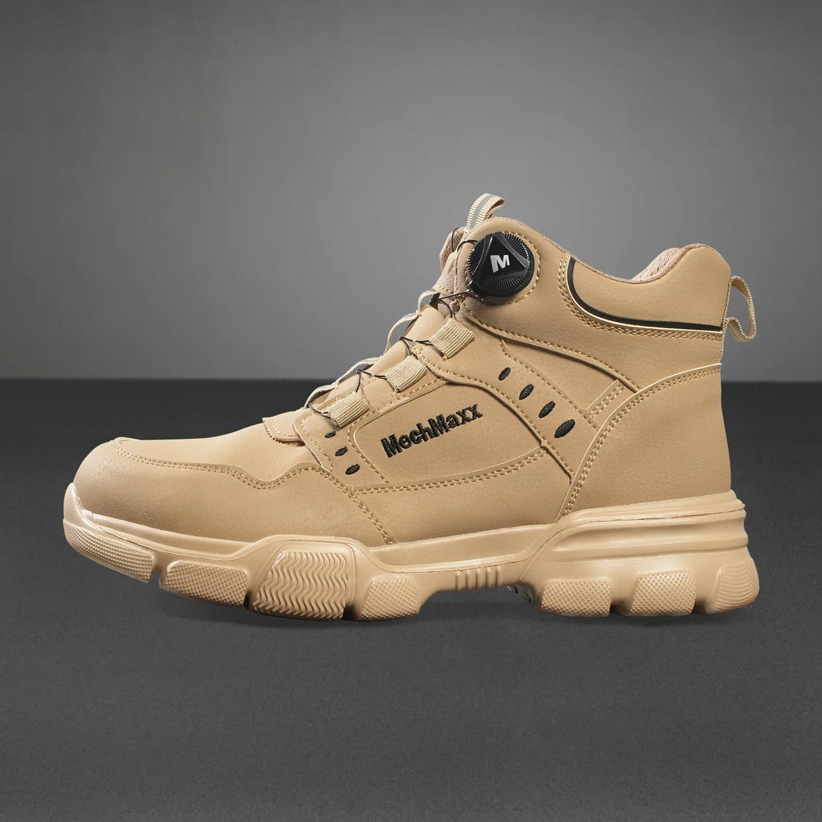 Mid-Top Safety Shoes, Safety Footwear, Size 9