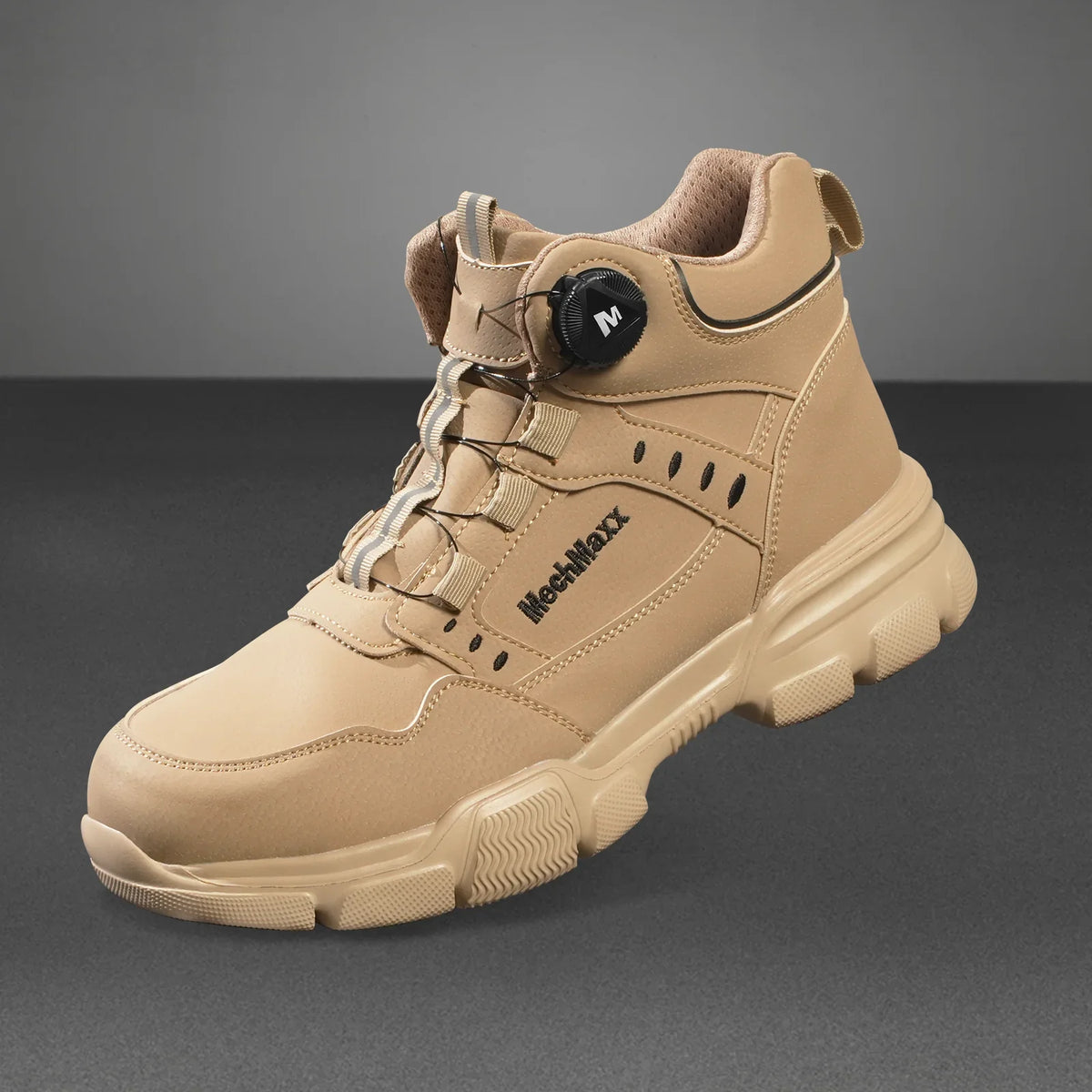 Mid-Top Safety Shoes, Safety Footwear, Size 10