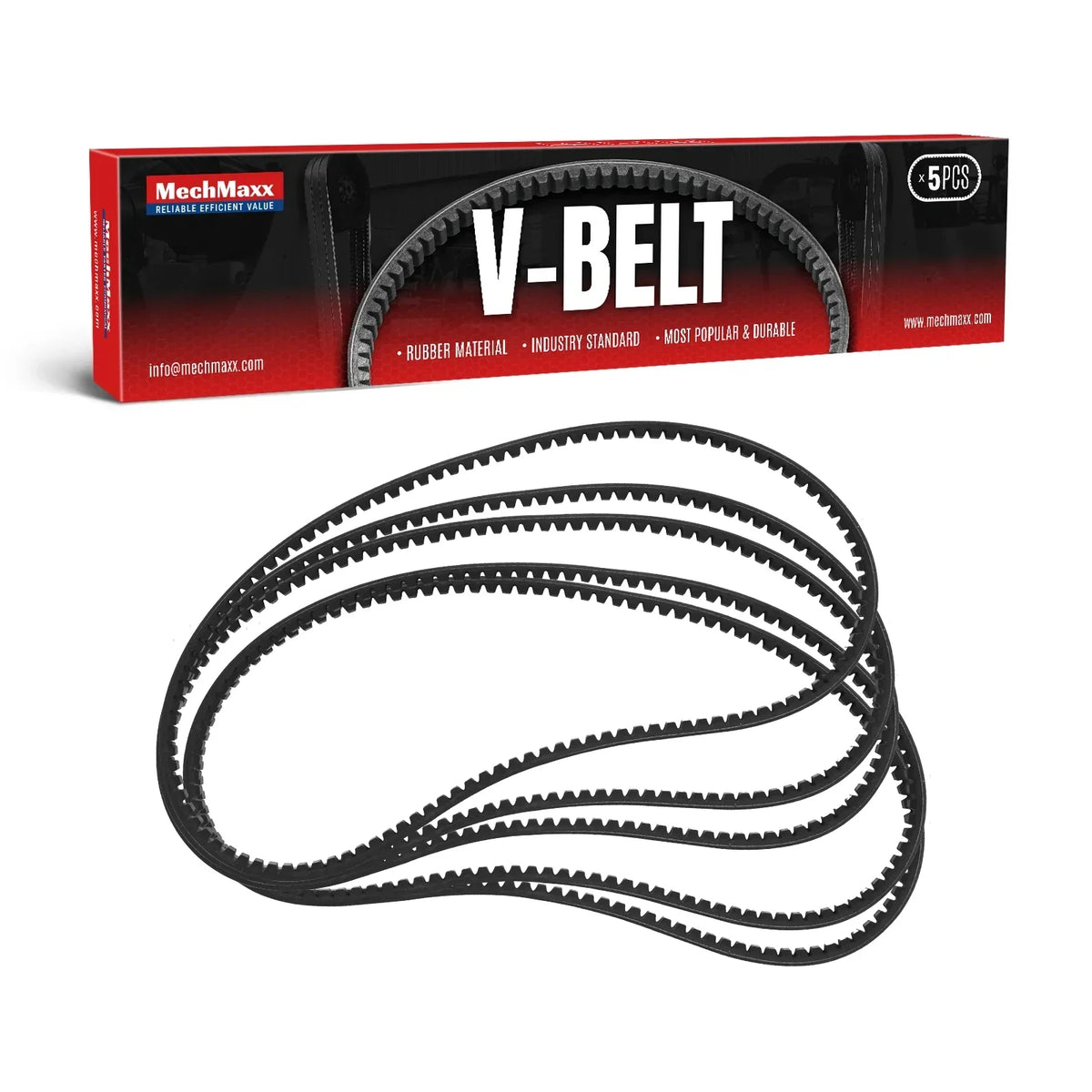 ( 1 Pack / 5 Pcs ) V Belt for Mower KDK63H;KDK72H;KDK78H;KDK87H, AV17x1245Li (SKU: 150205;150206;150207;150208)