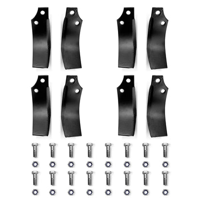 ( 1 Pack / 8 Pcs ) Blades for LRT Rotary Tiller (for SKU: 201103; 201104; 201105; 201106）