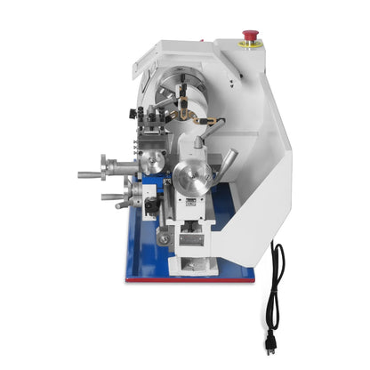 1.5‘’ Spindle Bore Metal Lathe Machine 8'' x 16'' High Precision Brushless Motor Mini 1.5HP Benchtop 0-2500 RPM Variable Speed Metal Working Machine
