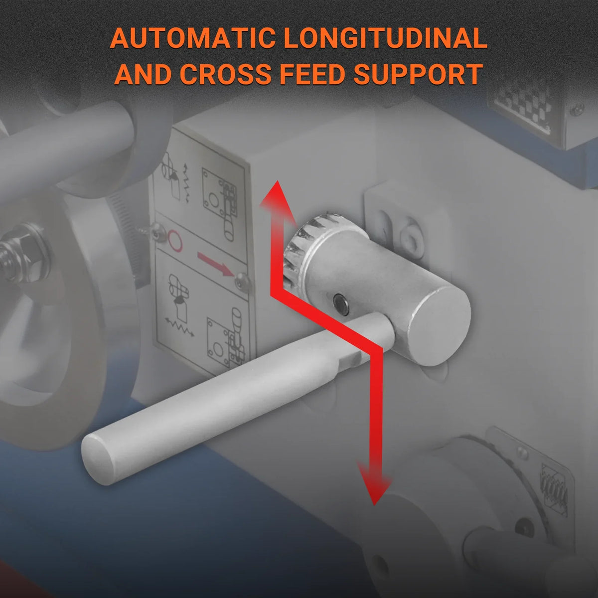1.5‘’ Spindle Bore Metal Lathe Machine 10'' x 30'' High Precision Brushless Motor Benchtop 0-2000 RPM  Variable Speed Metal Working Machine