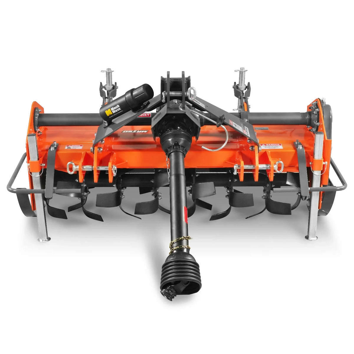 60 in Rotary Tiller,  3 Point Hitch Cat.1 & 2,  Gear Drive,  PTO Shaft Included with Slip Clutch,  30-60 HP,  MRT60