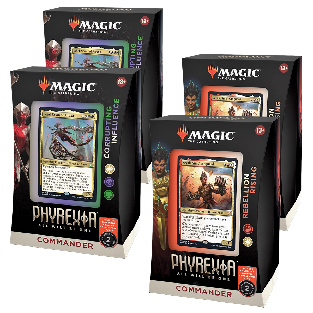 Magic the Gathering: Phyrexia All Will Be One - Commander Decks & Cases