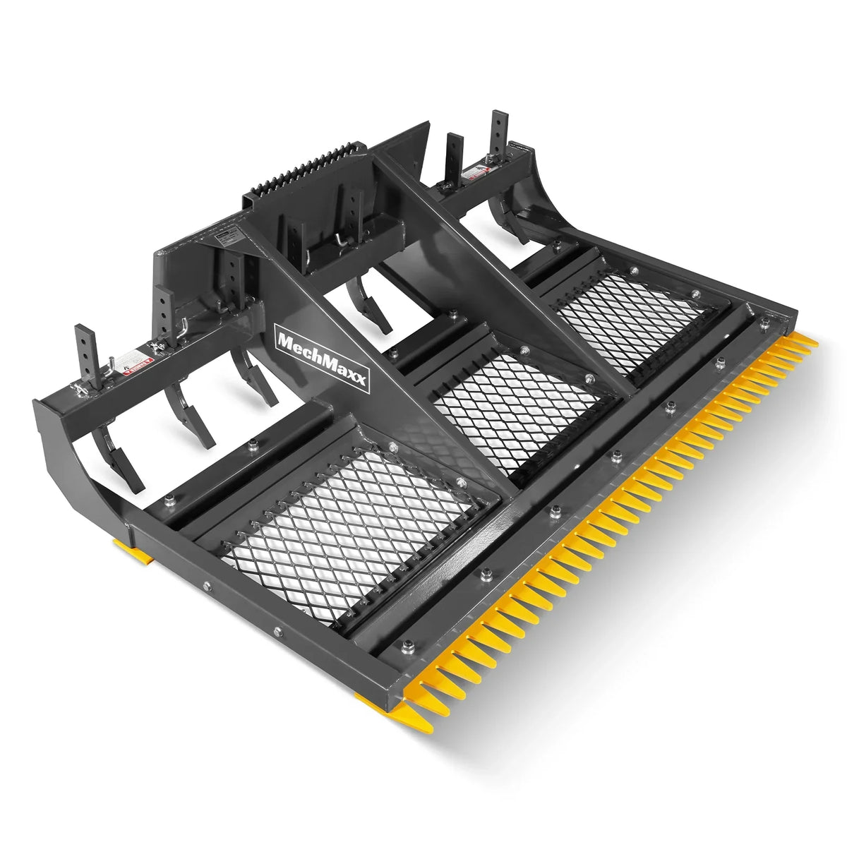 84" Skid Steer Land Plane with 8 Adjustable Scarifier Shanks, Removable Sift Screen and Bolt-On Cutting Blades, SSLP84