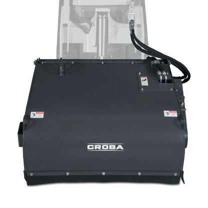 40'' Working Width Mini Skid Steer Box Broom Sweeper
