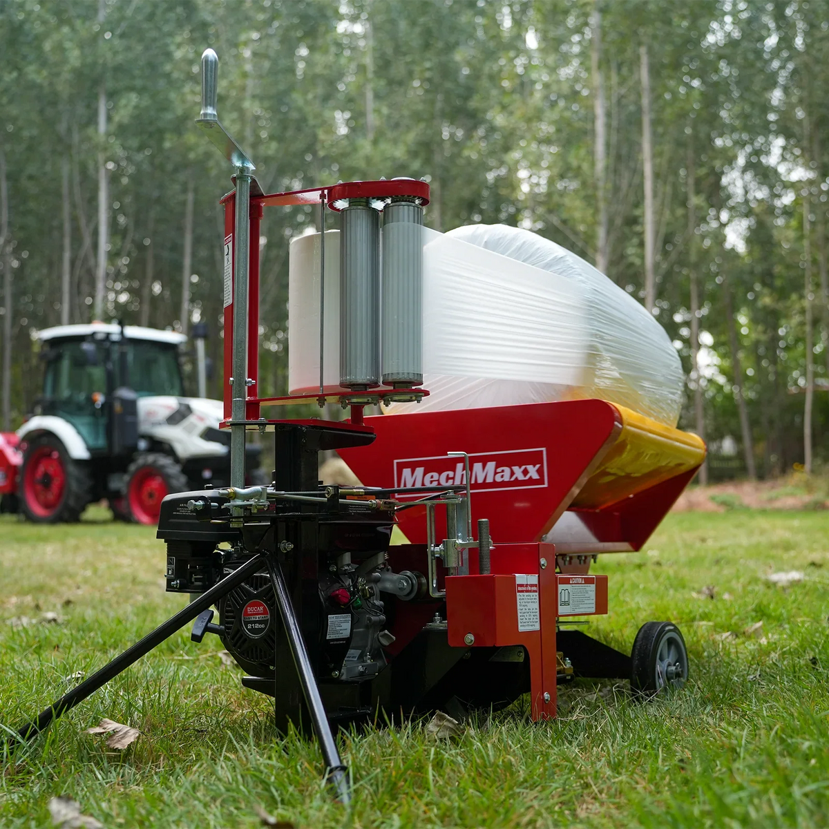 Hay Baler & Hay Wrapper & Hay Rake Tedder  Bundle,  HB3120,  HW20,  HT100