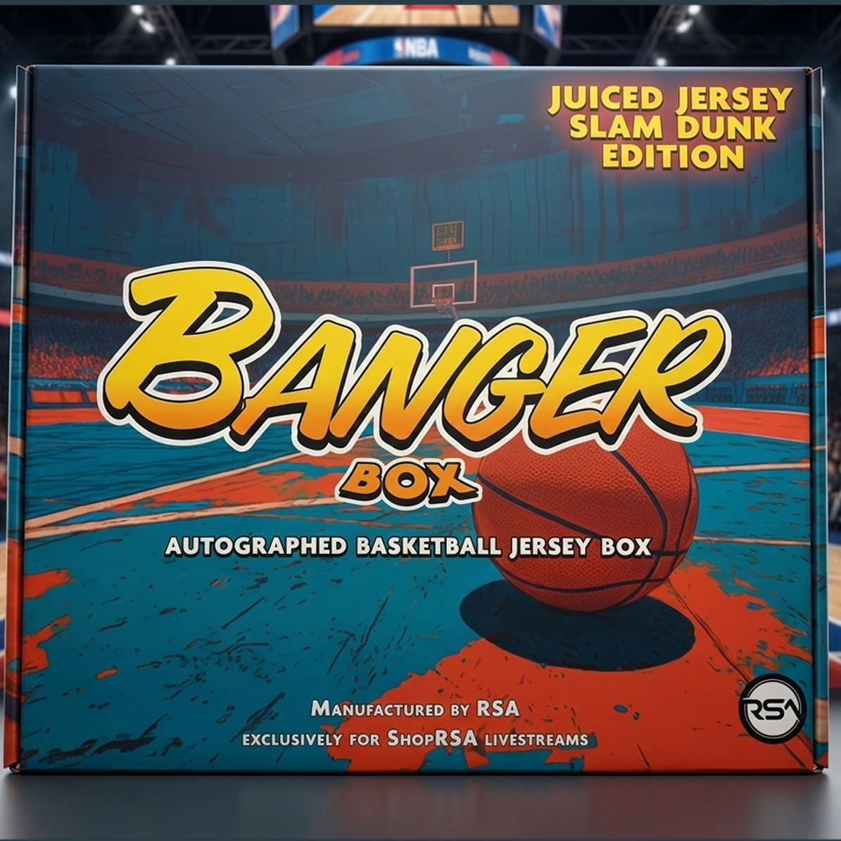 Juiced Autographed Basketball Jersey Banger Box - Series 5