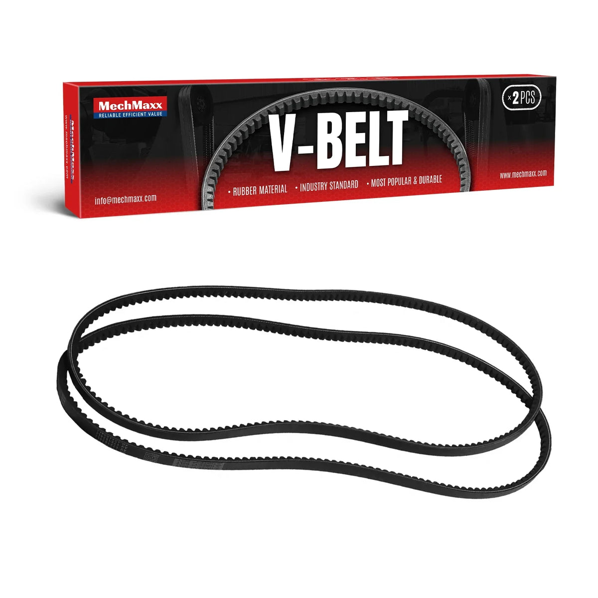 ( 1 Pack / 2 Pcs ) Belt for Finishing Mower FM150, 17*1626Li (SKU: 150147）