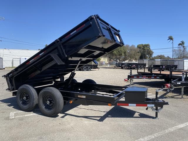 Carry-On 6 X 12 Patriot Dump 12K Trailer