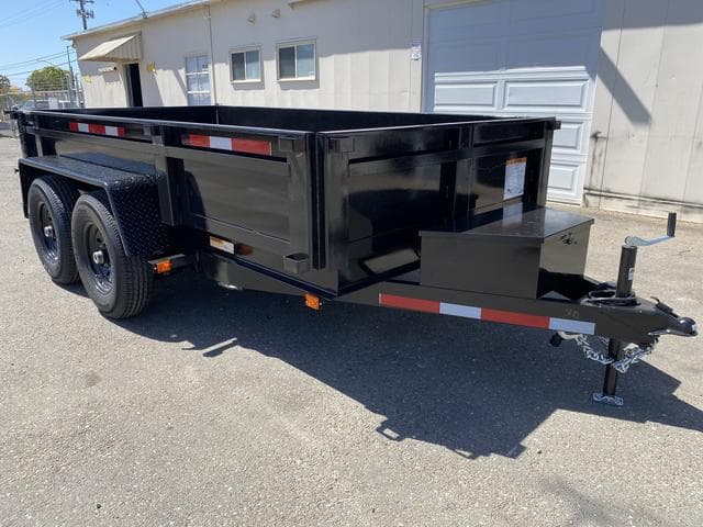 Carry-On 6 X 12 Patriot Dump 12K Trailer