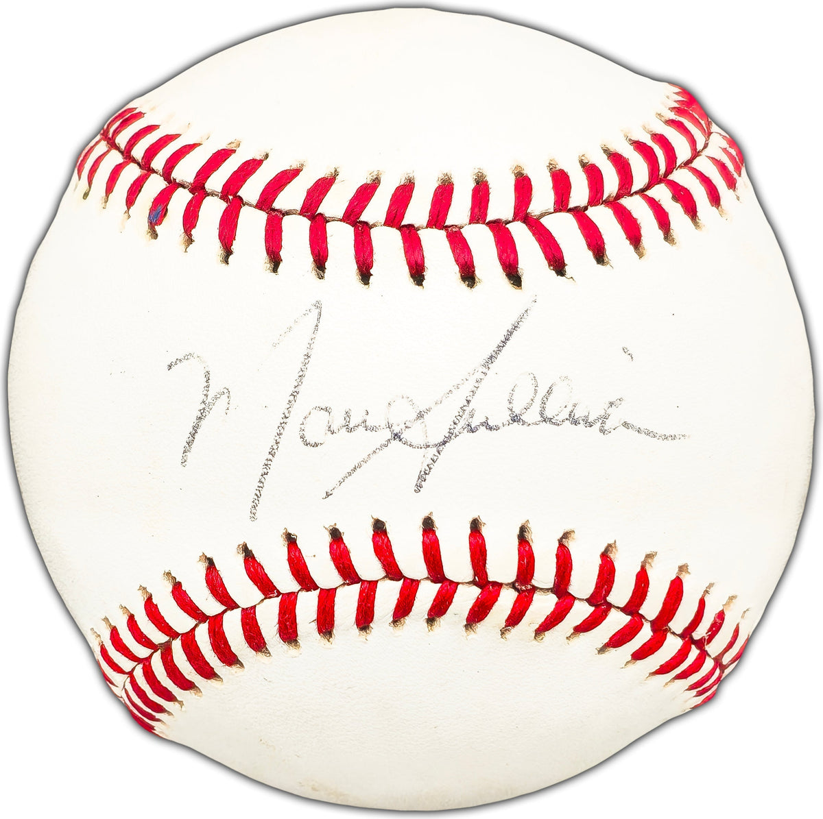 Marc Sullivan Autographed Official AL Baseball Boston Red Sox Beckett BAS #BK44461