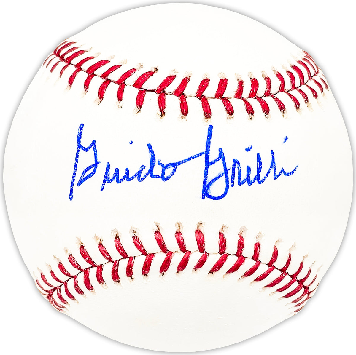 Guido Grilli Autographed Official MLB Baseball Boston Red Sox Beckett BAS QR #BM25422