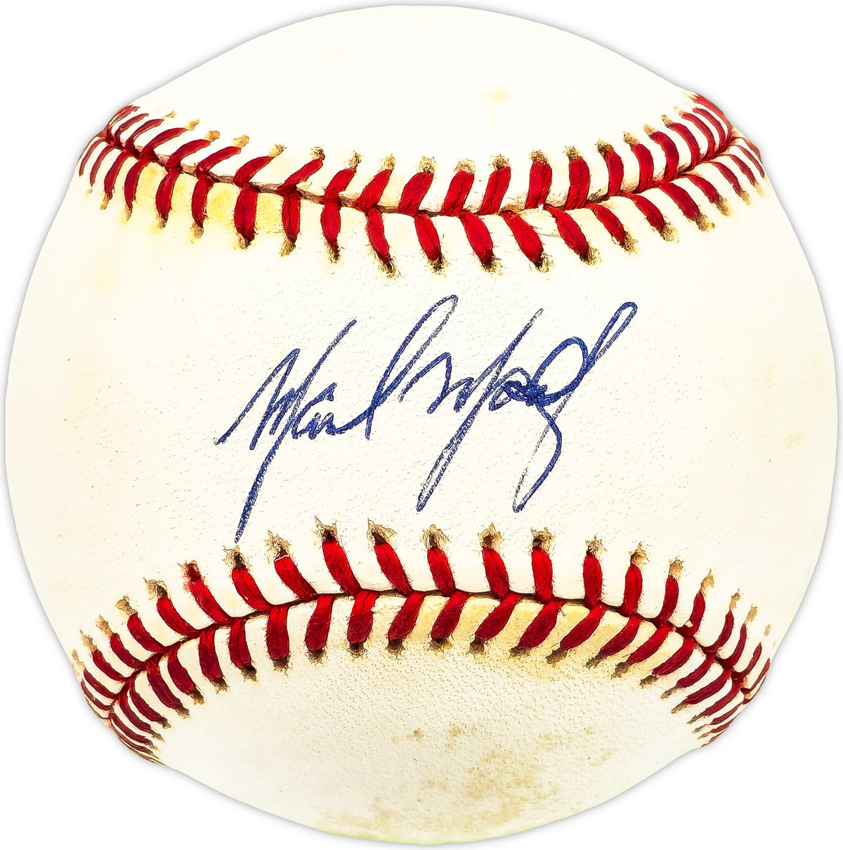 Manny Montejo Autographed Official AL Baseball Tigers, Cuba Beckett BAS QR #BM17825