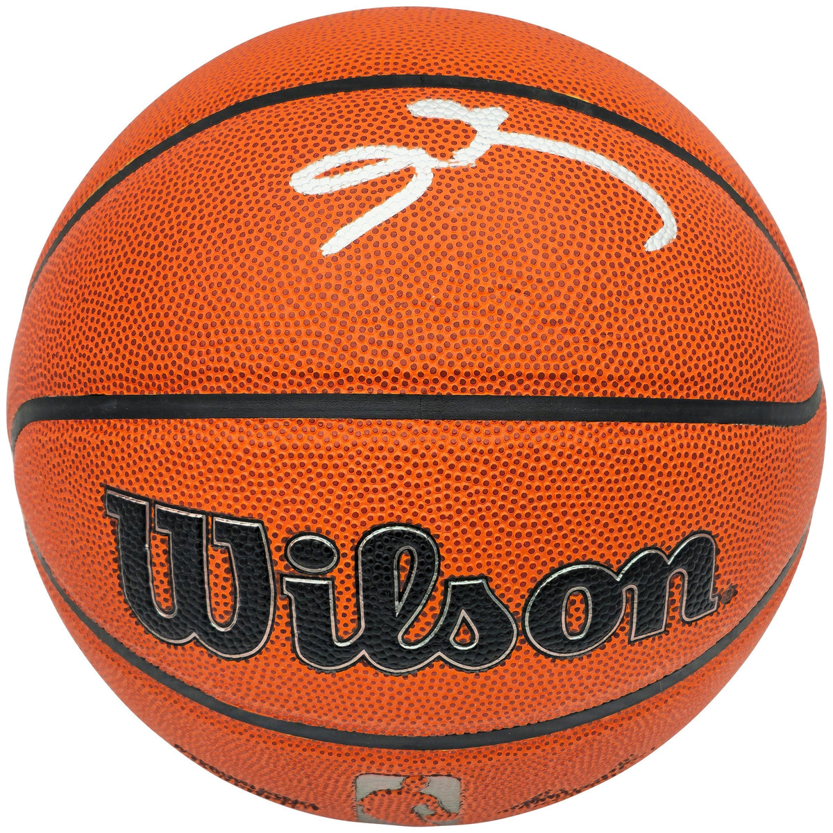 Allen Iverson Autographed Signature Series Indoor/Outdoor Basketball Philadelphia 76ers Beckett BAS Witness