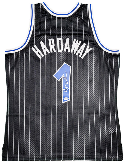 Orlando Magic Anfernee Penny Hardaway Autographed Black Authentic Mitchell & Ness 1994-95 Hardwood Classic Swingman Jersey Size L PSA/DNA Stock #208253