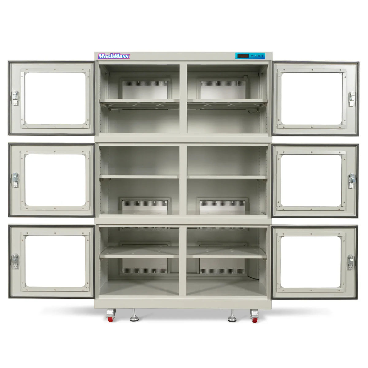 1-10% RH Electronic Dry Cabinet 1430L ESD Desiccator Cabinet Ultra-Low Humidity Storage,  White,  EDC1430CW-6