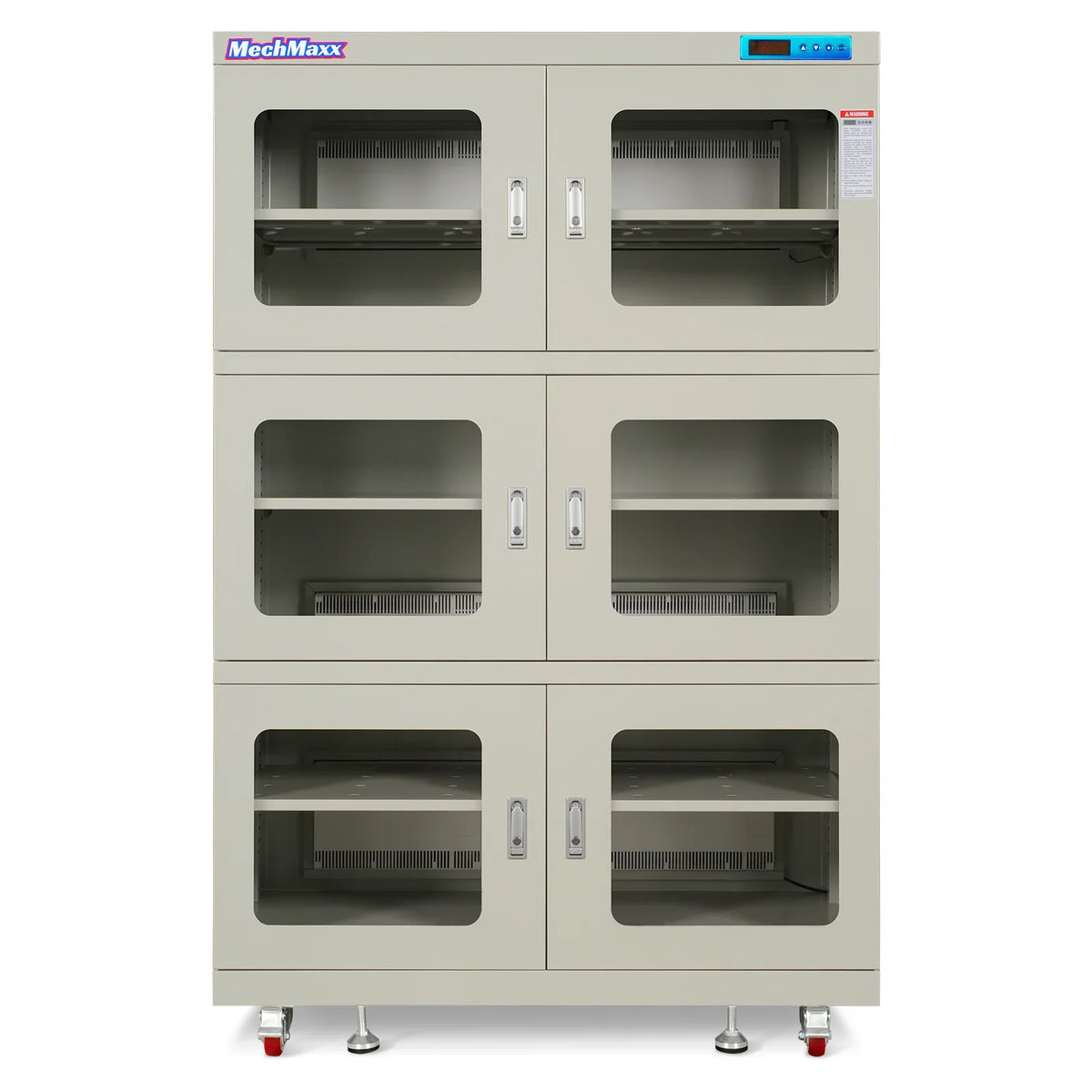 1-10% RH Electronic Dry Cabinet 1430L ESD Desiccator Cabinet Ultra-Low Humidity Storage,  White,  EDC1430CW-6