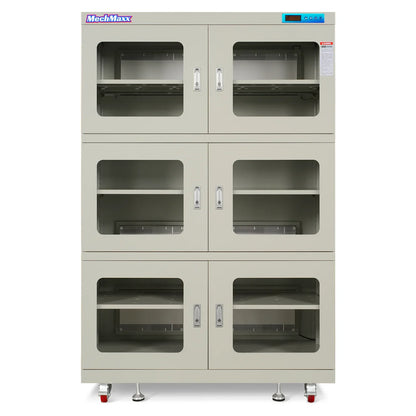 1-10% RH Electronic Dry Cabinet 1430L ESD Desiccator Cabinet Ultra-Low Humidity Storage,  White,  EDC1430CW-6
