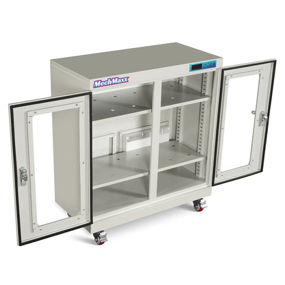 20-60% RH Electronic Dry Cabinet 320L ESD Desiccator Cabinet Low Humidity Storage,  White,  EDC320AW