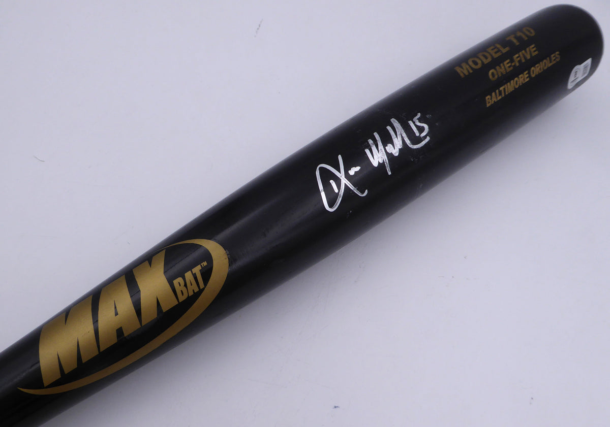 Kevin Millar Autographed Game Model Max Bat Baltimore Orioles Beckett BAS QR #BM02109