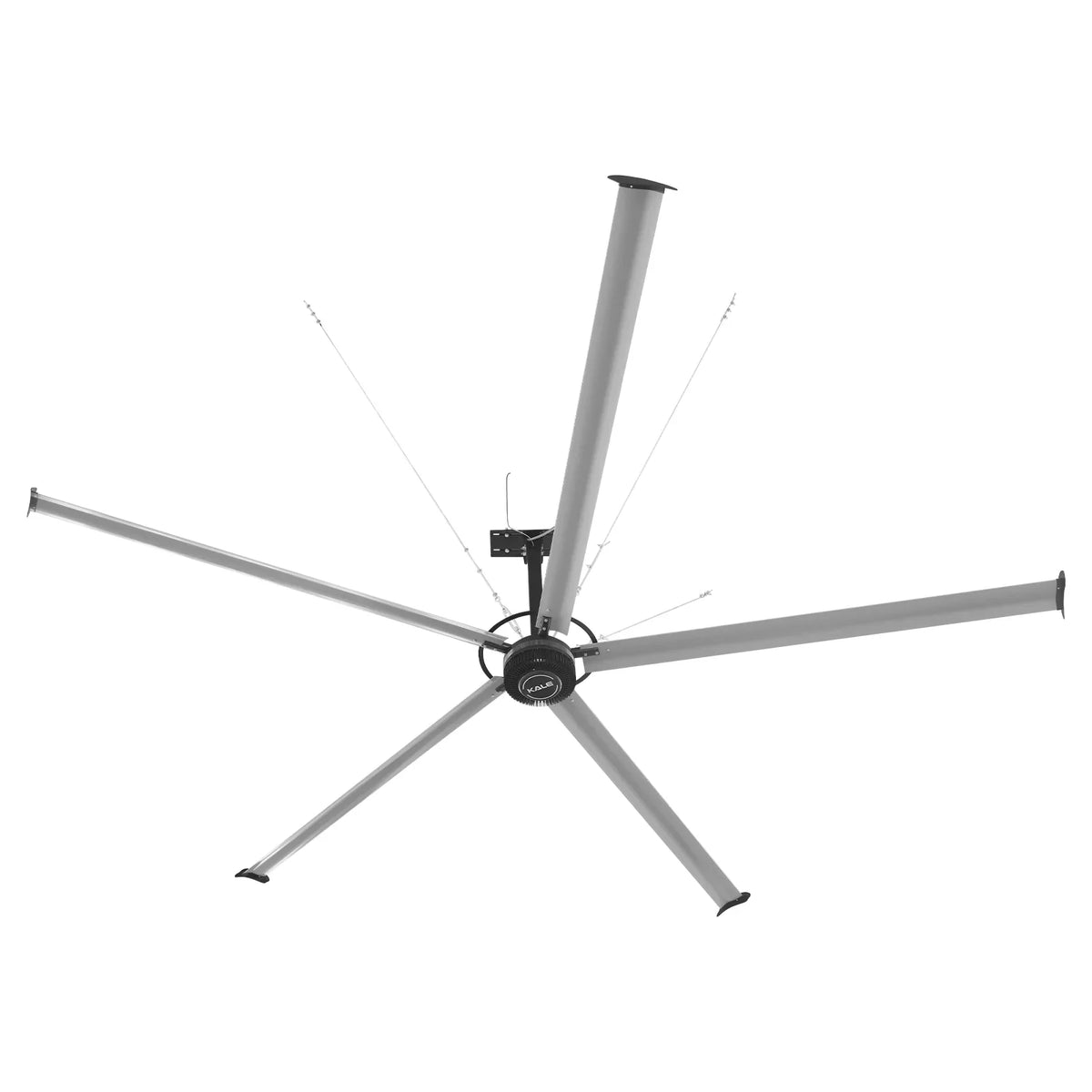18FT HVLS Industrial Ceiling Fan 208-240V 3Ph - Energy Efficient Large Area Air Circulation for Fan Warehouses & Factories,  18FT3PH