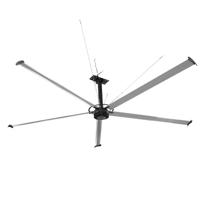20FT HVLS Industrial Ceiling Fan 208-240V 1-Ph - Energy Efficient Large Area Air Circulation for Fan Warehouses & Factories,  20FT1PH