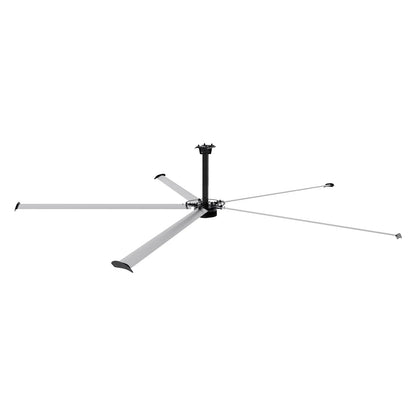 18FT HVLS Industrial Ceiling Fan 208-240V 3Ph - Energy Efficient Large Area Air Circulation for Fan Warehouses & Factories,  18FT3PH