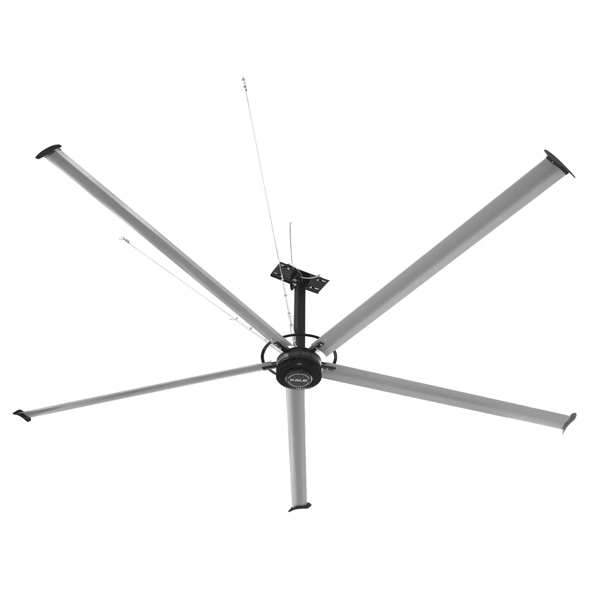 20FT HVLS Industrial Ceiling Fan 208-240V 1-Ph - Energy Efficient Large Area Air Circulation for Fan Warehouses & Factories,  20FT1PH