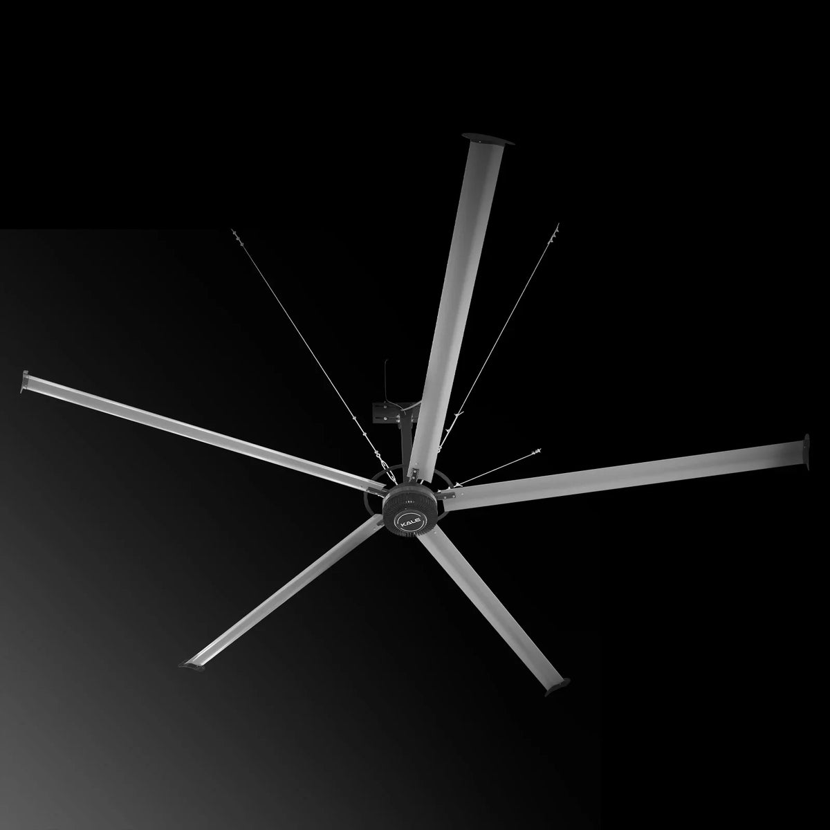 18FT HVLS Industrial Ceiling Fan 208-240V 3Ph - Energy Efficient Large Area Air Circulation for Fan Warehouses & Factories,  18FT3PH
