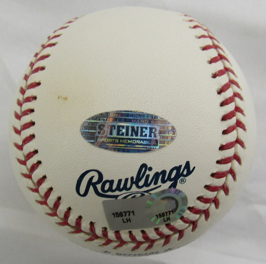 Joba Chamberlain Signed Rawlings Baseball Steiner COA