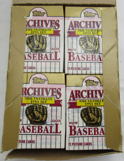 1991 Topps Archive Baseball Wax Box - 53 Reprint Set - 36ct Box