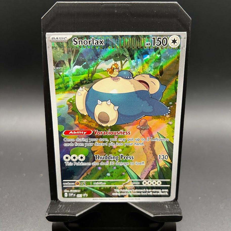 Snorlax 151 Promo - Miscut & Crimped Error