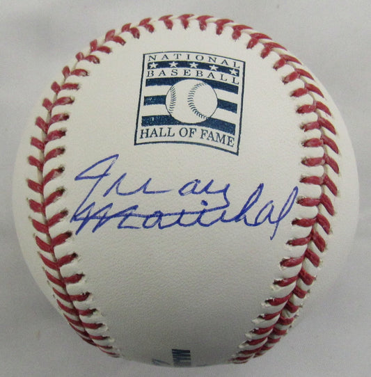 Juan Marichal Signed Auto Rawlings Hall of Fame Baseball JSA WB202611
