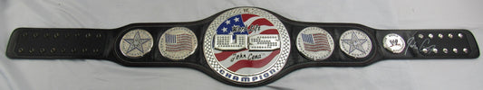 John Cena Signed WWE United States Championship Replica JSA CL29253