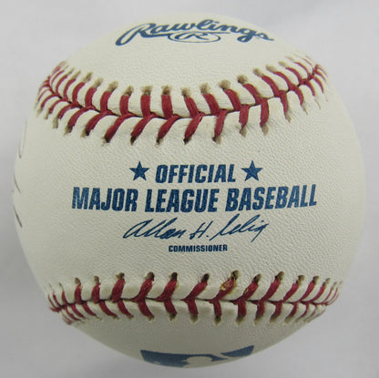Rodrigo Lopez Bruce Chen Kris Benson +3 Signed Auto Rawlings Baseball B159