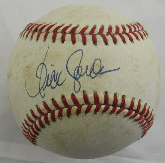 Ricky Jordan Signed Auto Rawlings Baseball B160 II