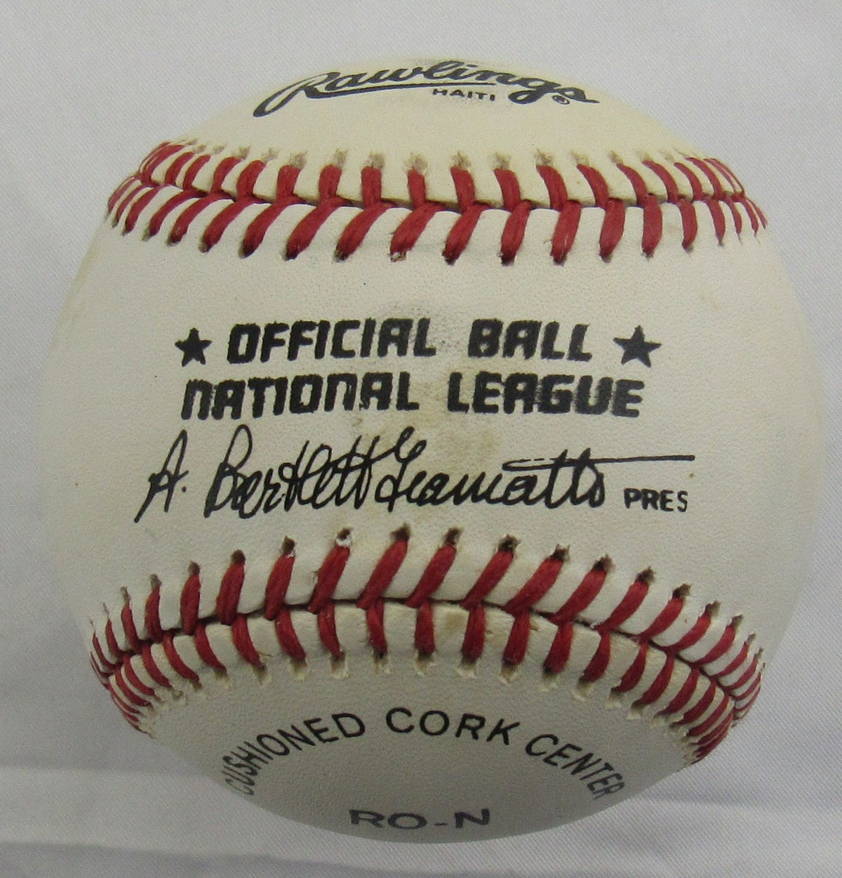 Ricky Jordan Signed Auto Rawlings Baseball B160 III