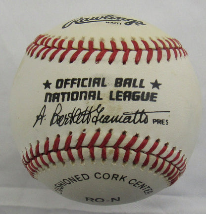 Ricky Jordan Signed Auto Rawlings Baseball B160 III