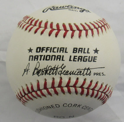 Ricky Jordan Signed Auto Rawlings Baseball B160 VIII