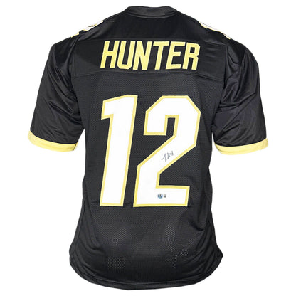 Travis Hunter Signed Colorado College Black Football Jersey (Beckett)