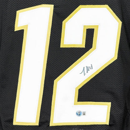 Travis Hunter Signed Colorado College Black Football Jersey (Beckett)