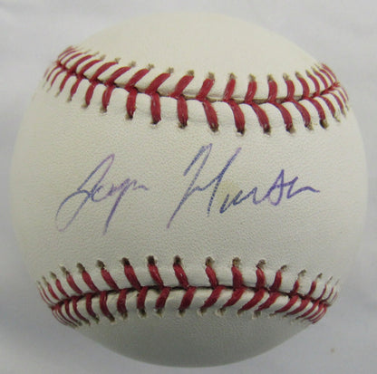 Logan Morrison Signed Auto Rawlings Baseball B167