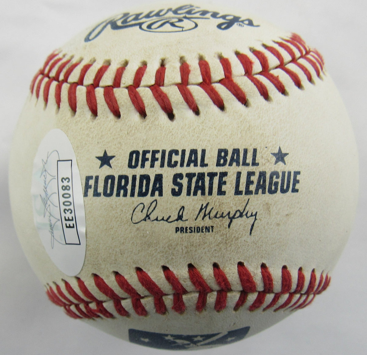 Jed Lowrie Signed Auto Rawlings Baseball JSA EE30083 B168