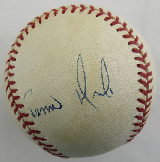 Ramiro Mendoza Signed Auto Rawlings Baseball B169
