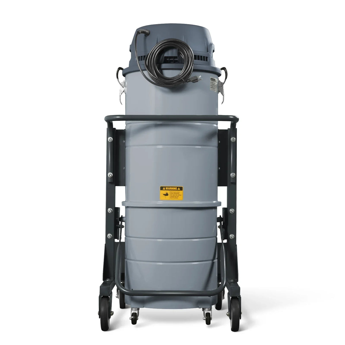 Industrial Wet/Dry Vacuum Cleaner with HEPA Filter Three Motor 3.3 HP 285 CFM 16 Gallon - 110V 1 Phase,  IVA3M