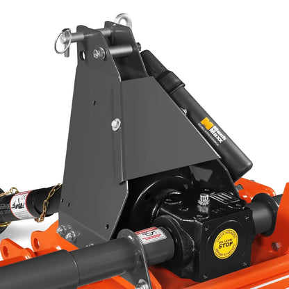 48 in Rotary Tiller,  3 Point Hitch Cat.1,  Chain Drive,  PTO Shaft Included with Shear Bolt,  18-35 HP,  LRT48