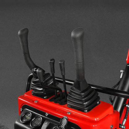 Mini Compact Excavator HONDA GX390 Engine,  65.7" Max. Digging Depth, 1Ton, 2280 LBS Operating Weight,  MEC10