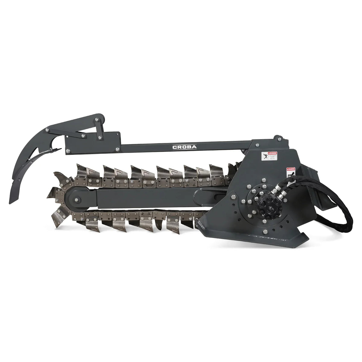 20'' Cutting Depth Mini Skid Steer Trencher