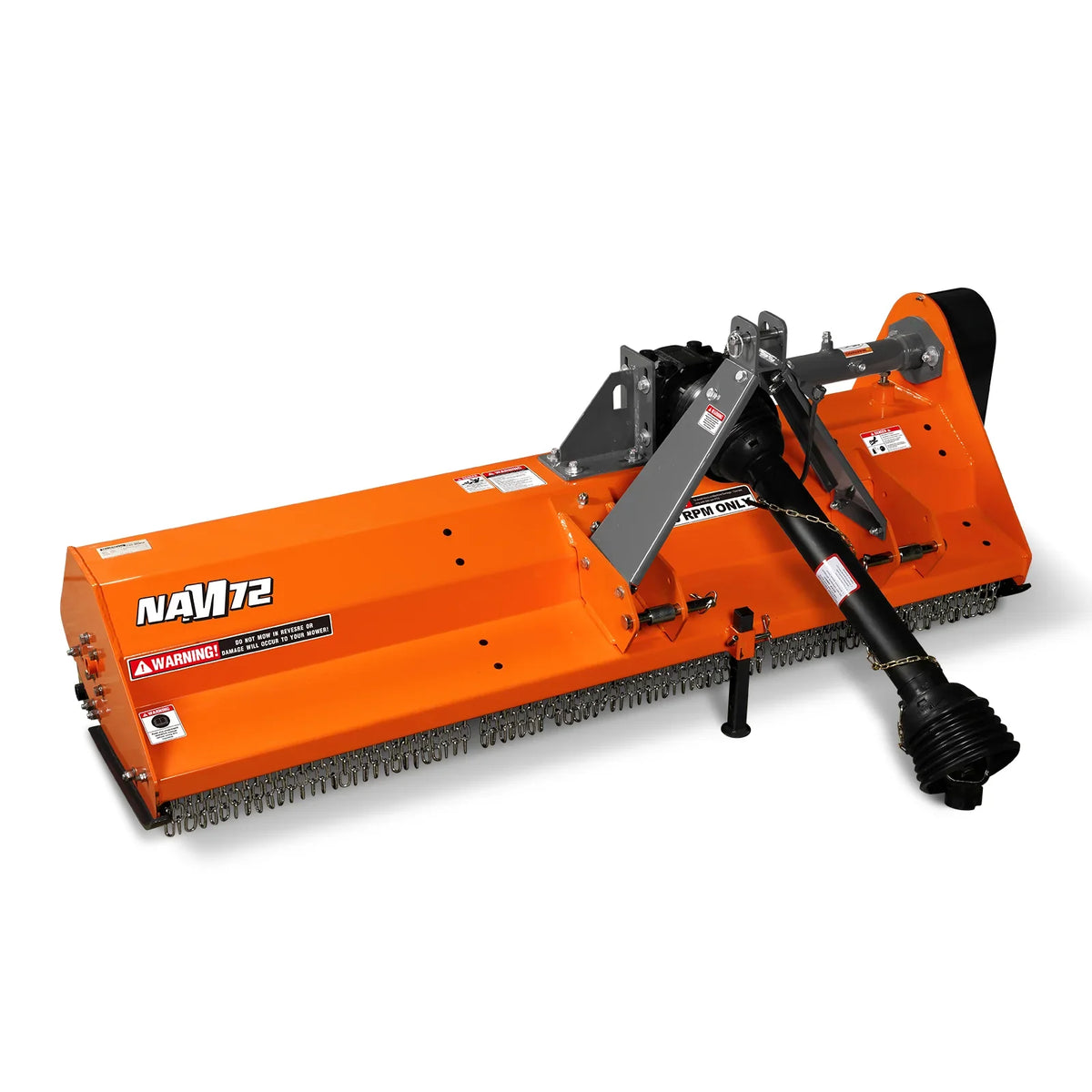 72'' PTO Driven Flail Mower 3 Point 45-85hp ,  NAM72